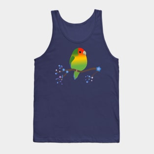 Cute egg shaped peach faced lovebird Tank Top